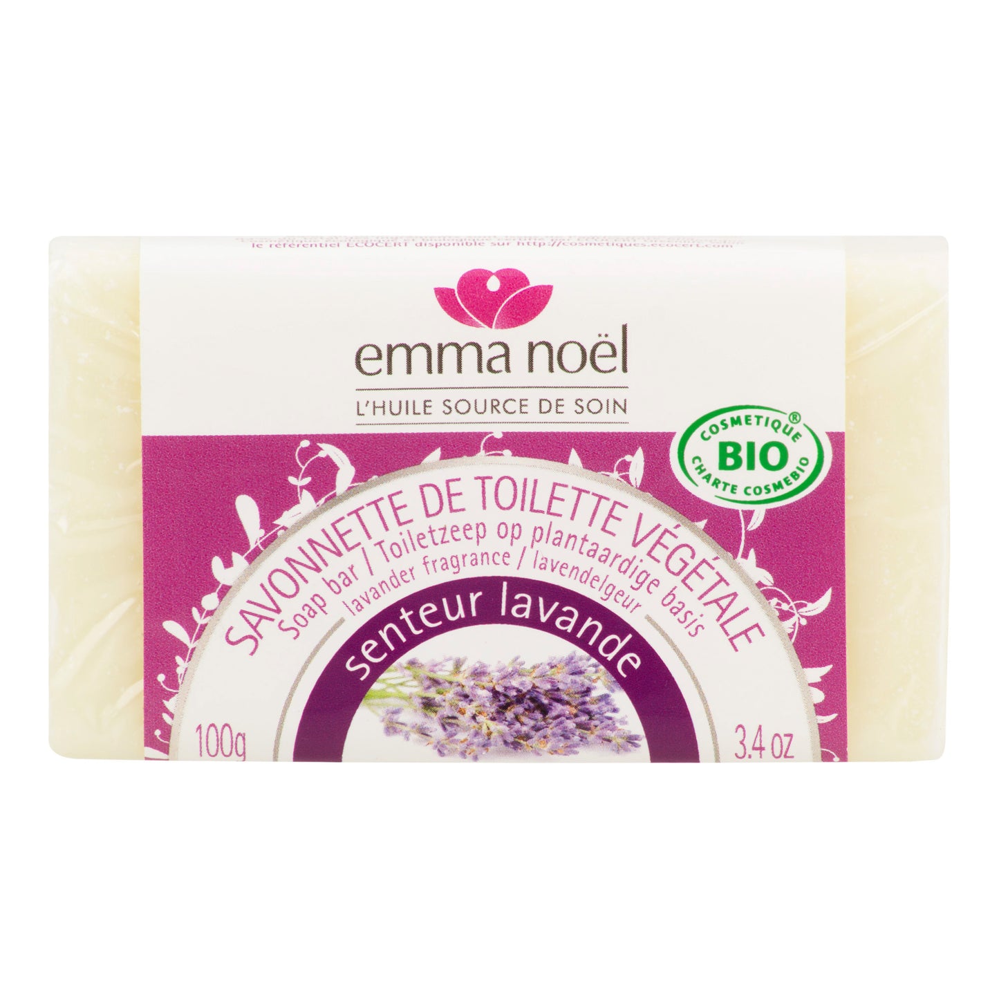 941272 Mýdlo rostlinné levandule 100 g BIO EMMA NOËL-1