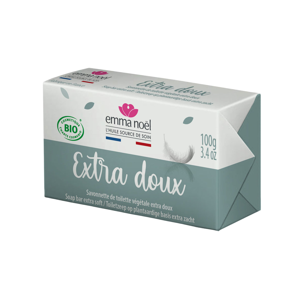 941326 Mýdlo rostlinné hypoalergenní 100 g BIO EMMA NOËL-1