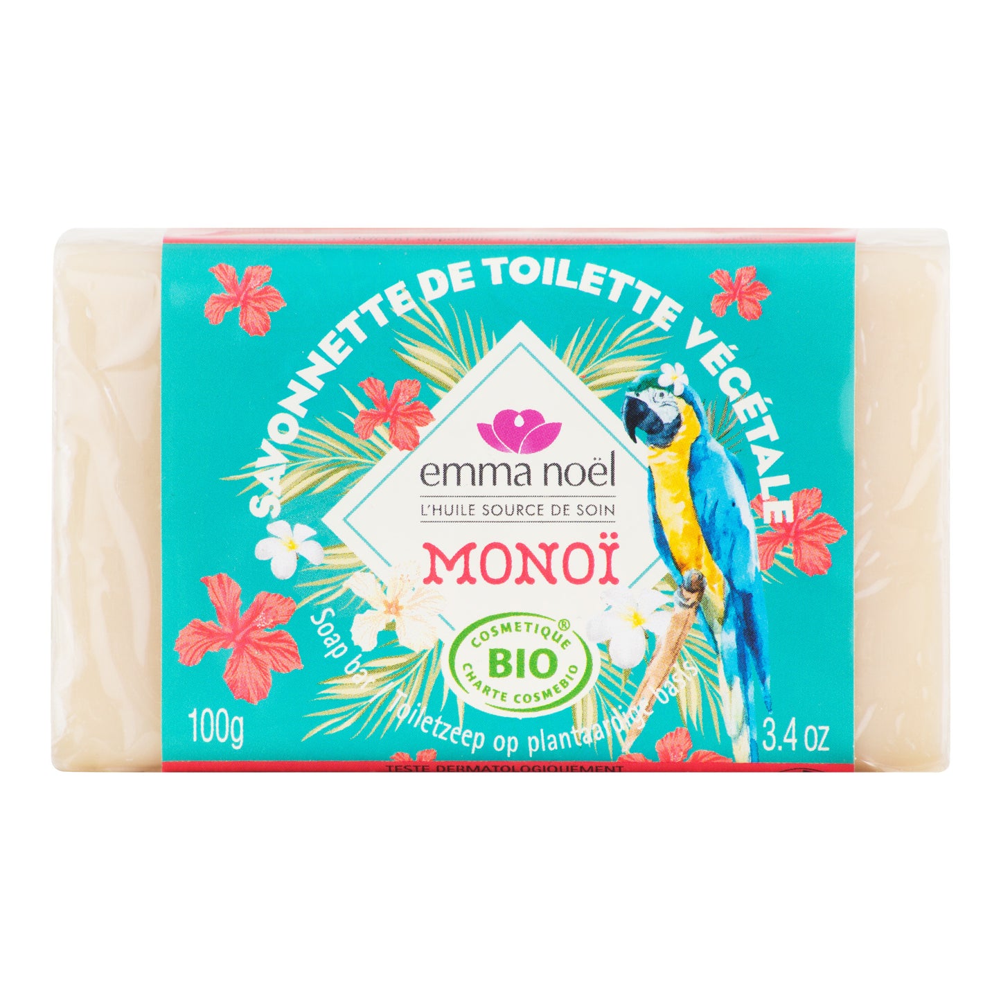 941328 Mýdlo rostlinné monoi 100 g BIO EMMA NOËL-1