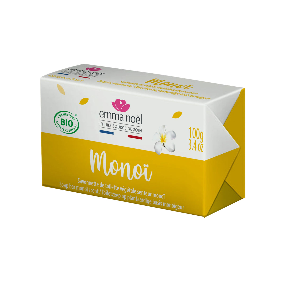 941328 Mýdlo rostlinné monoi 100 g BIO EMMA NOËL-1