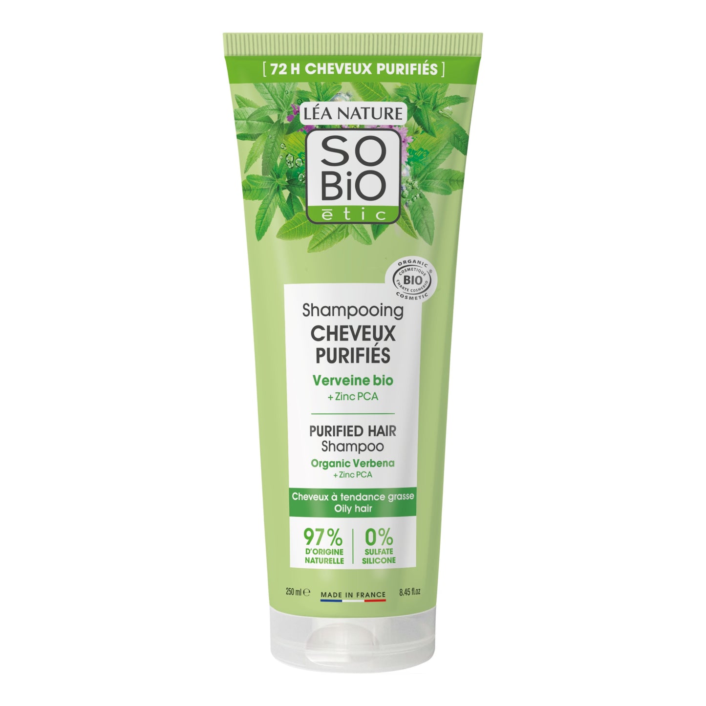 942299 Šampon jemný verbena-citron 250 ml BIO SO´BIO étic-1