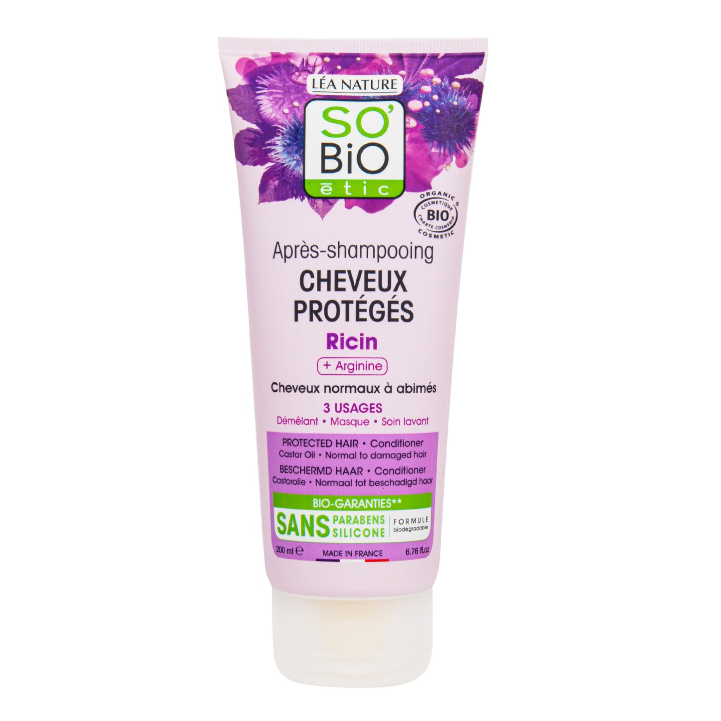 942369 Kondicionér ochranný s ricinem a argininem 200 ml BIO SO’BIO étic-1