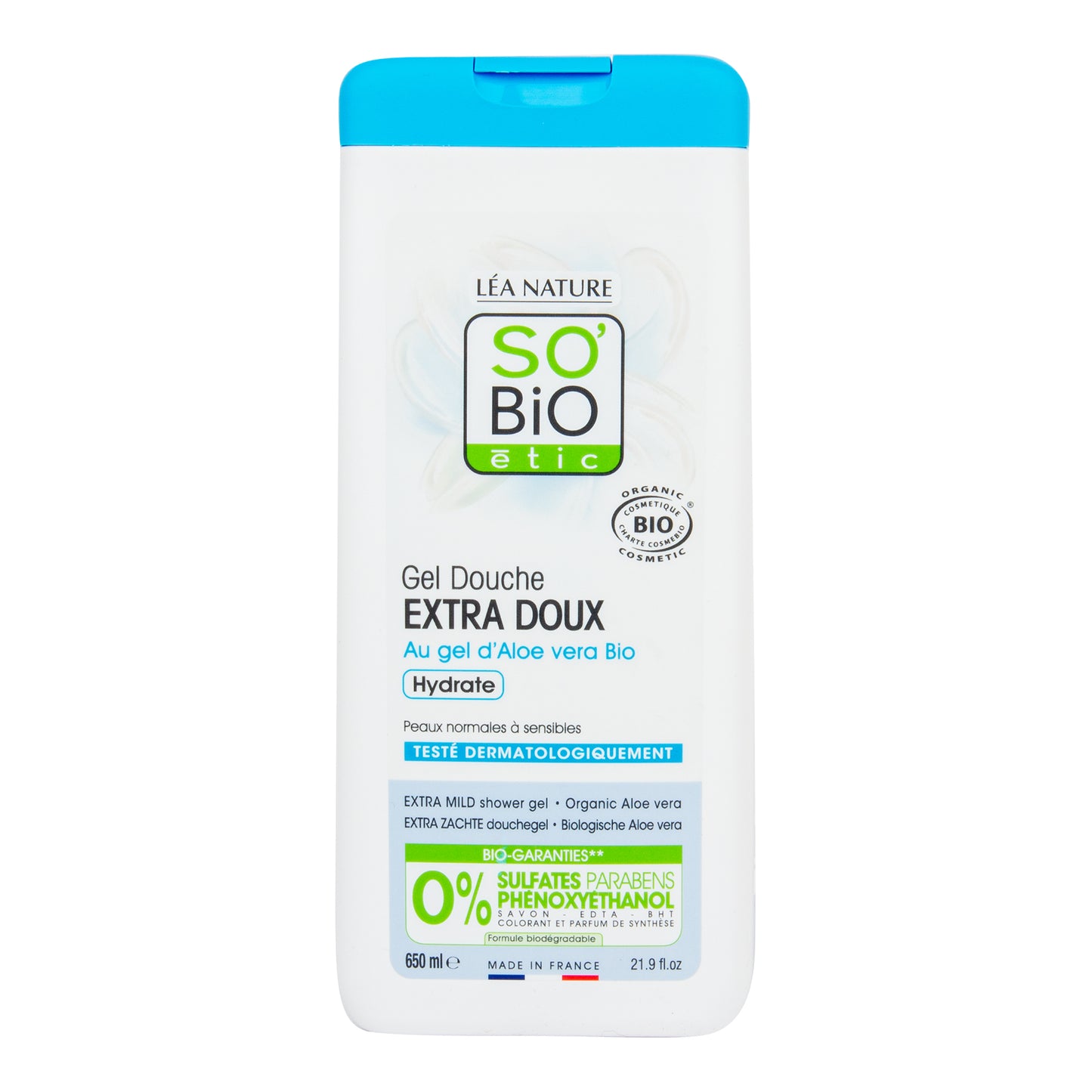 942379 Gel sprchový EXTRA JEMNÝ s aloe vera 650 ml BIO SO’BiO étic-1