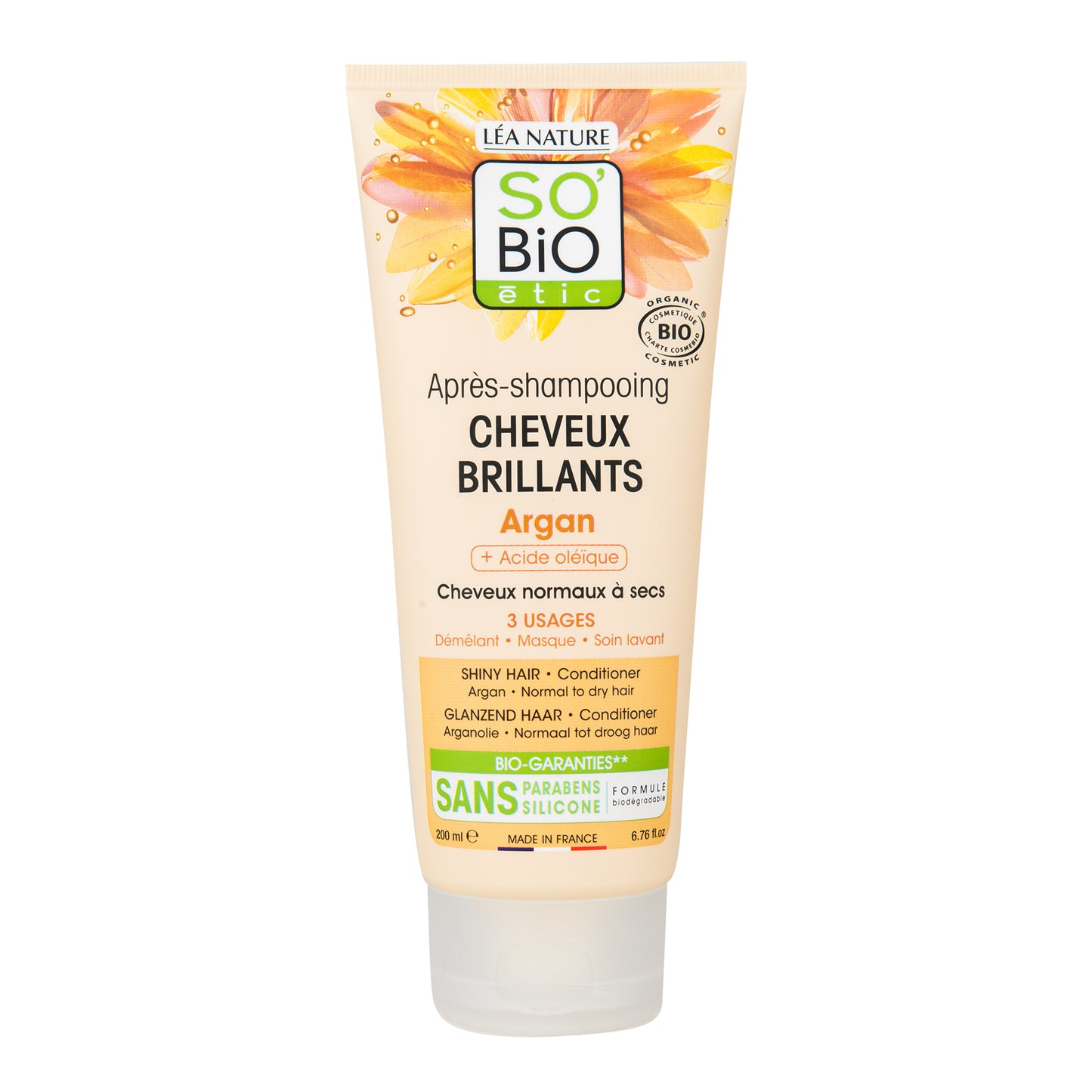 942399 Kondicionér argan pro lesk — pro normální až suché vlasy 200 ml BIO SO’BiO étic-1