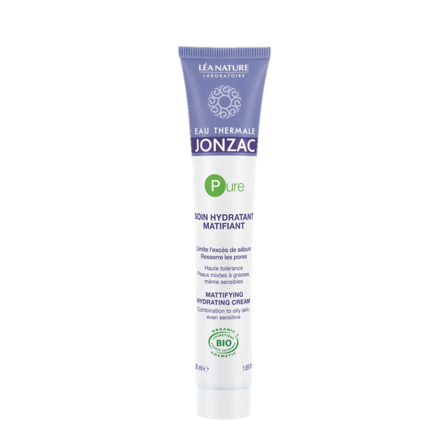 943426 Krém čisticí matující PURE 50 ml BIO   JONZAC-1