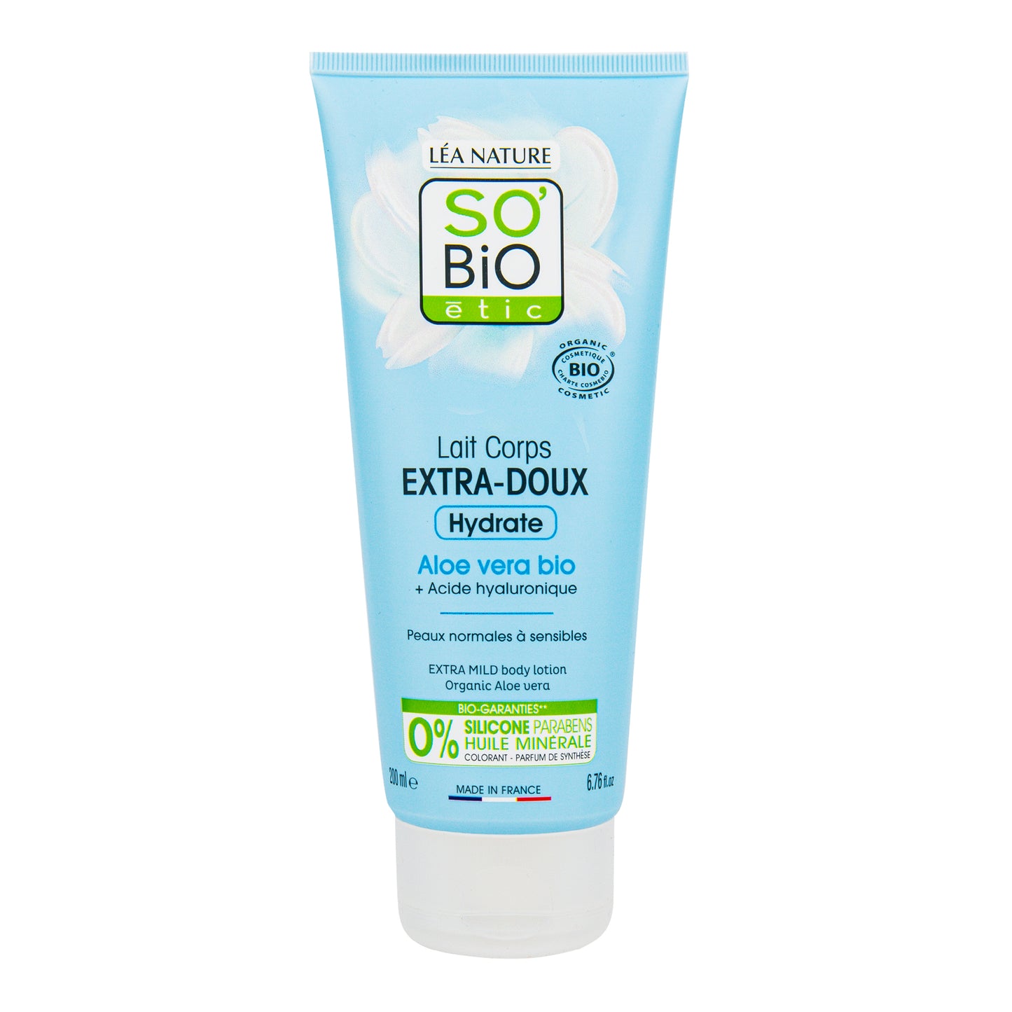 943816 Mléko tělové extra hydratační s aloe vera a hyaluronem 200 ml BIO SO’BIO étic -1