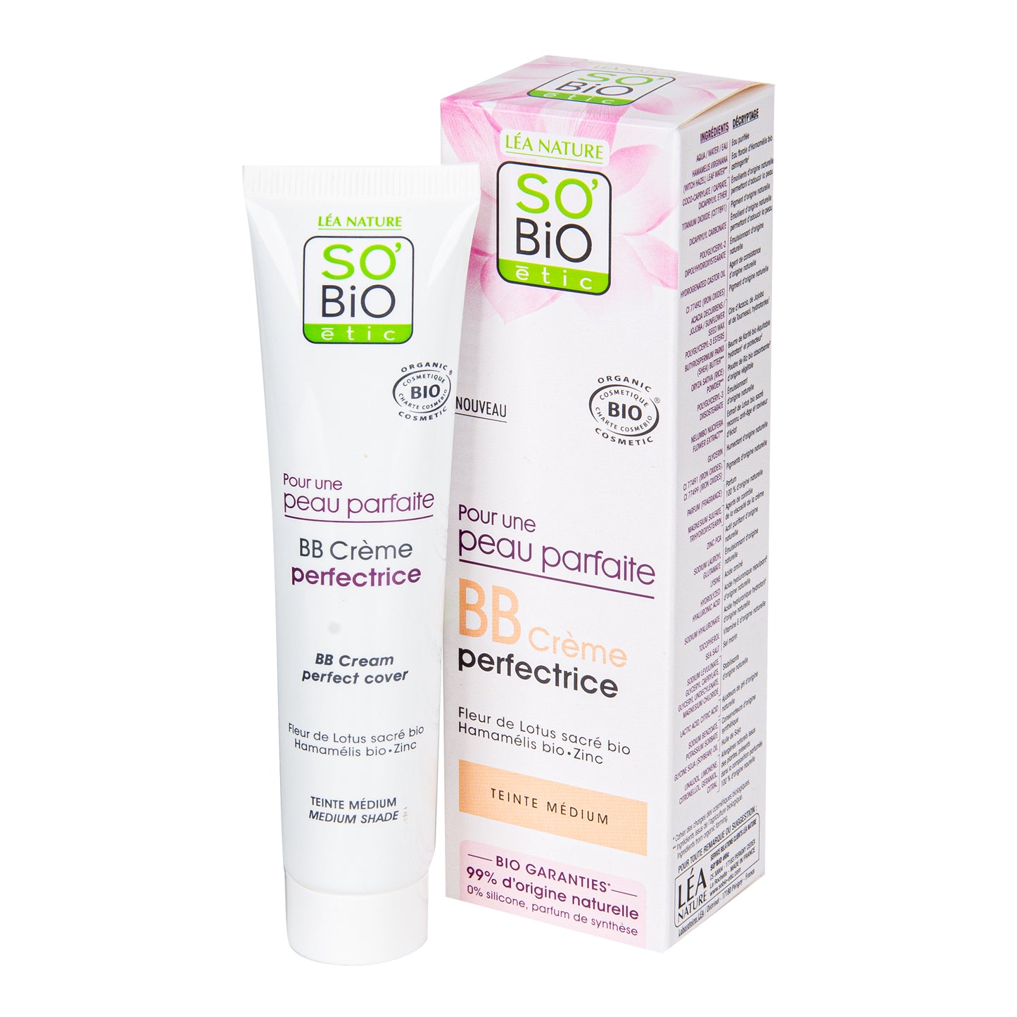 943862 BB krém pro dokonalou pleť — odstín Medium 40 ml BIO SO’BiO étic-1