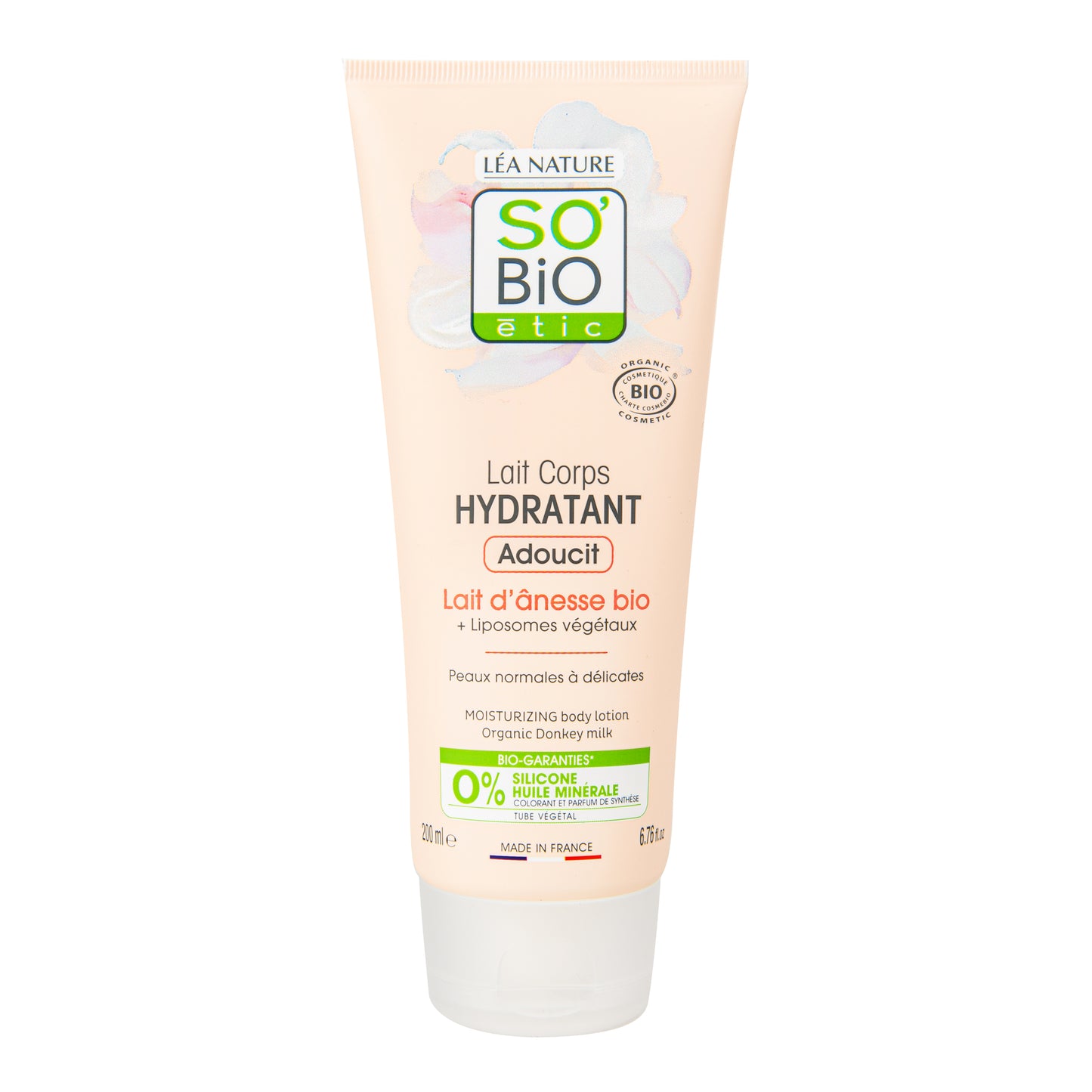 943887 Mléko tělové změkčující s oslím mlékem 200 ml BIO SO’BiO étic-1