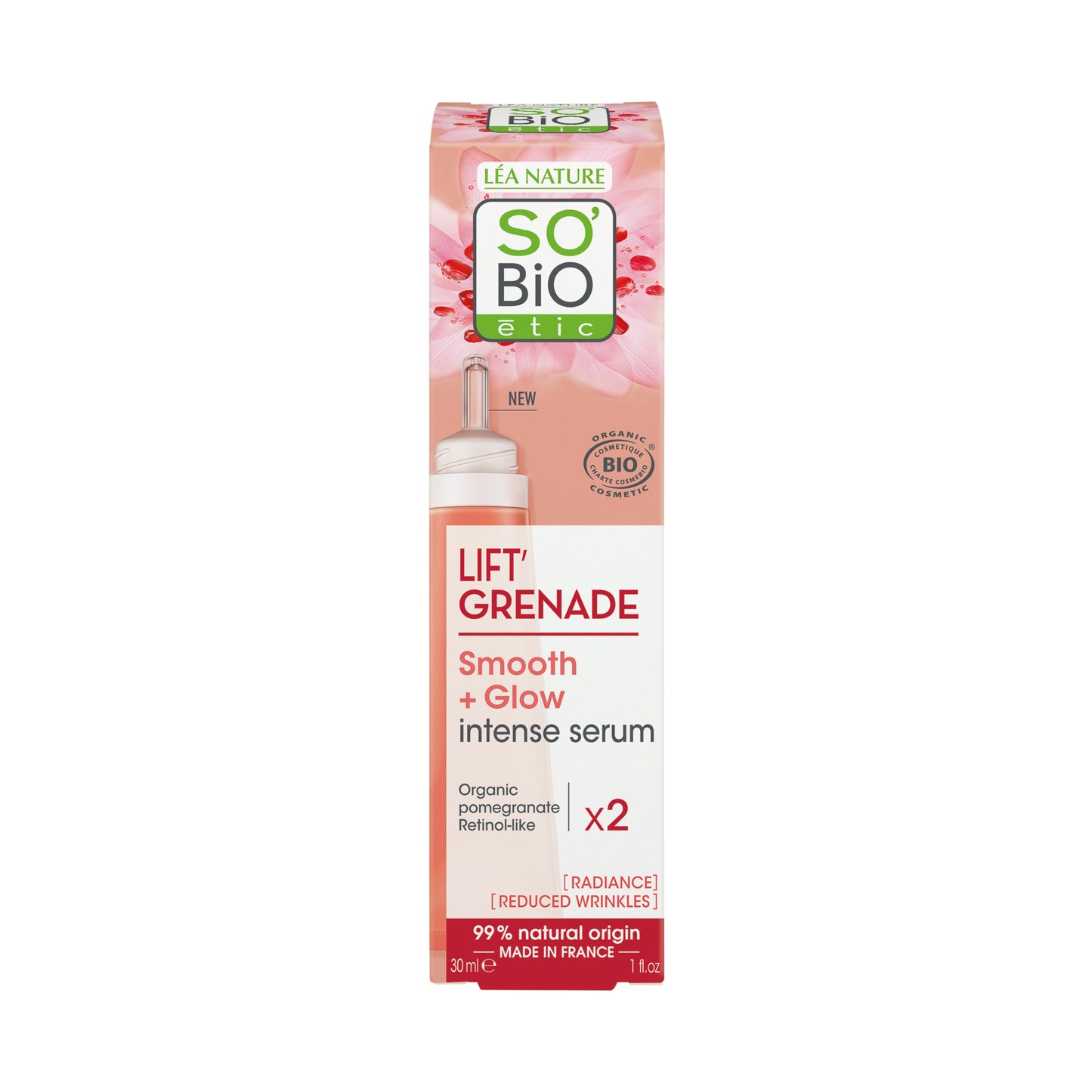 943964 Sérum rozjasňující proti vráskám Grenade 30 ml BIO SO’BiO étic-1