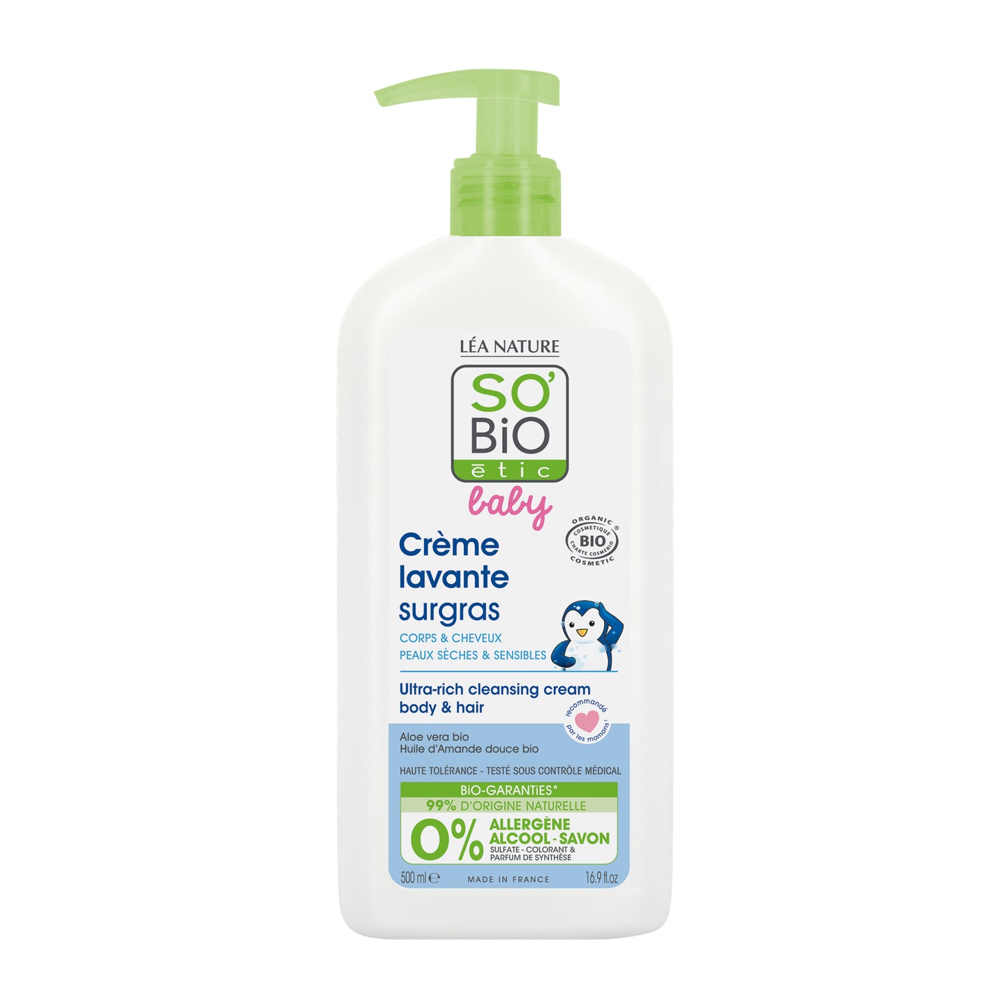 944248 Gel mycí pro děti na tělo a vlasy 500 ml BIO SO’BiO étic-1