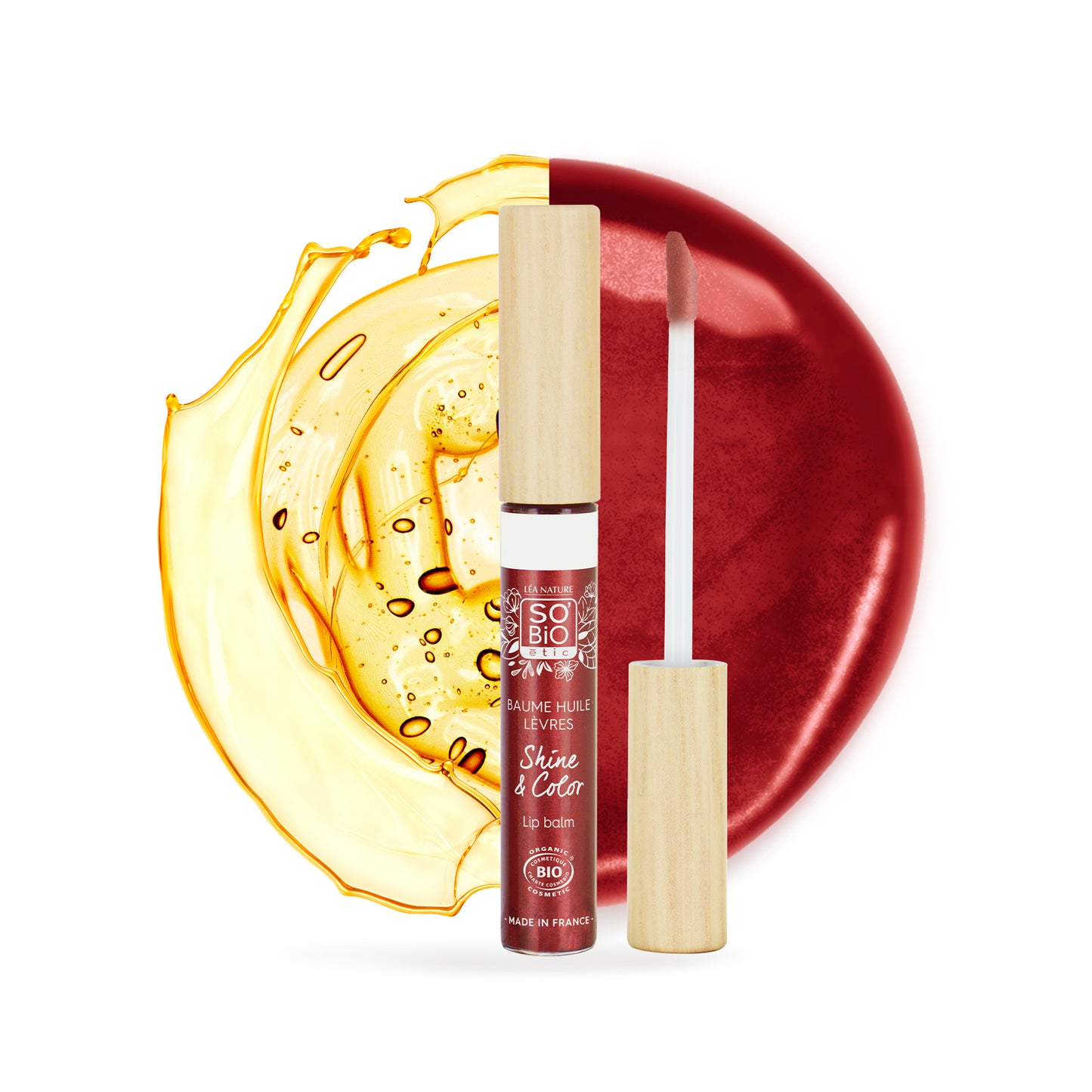 944264 Lesk na rty přírodní 43 korálová 5 ml BIO SO’BiO étic-1