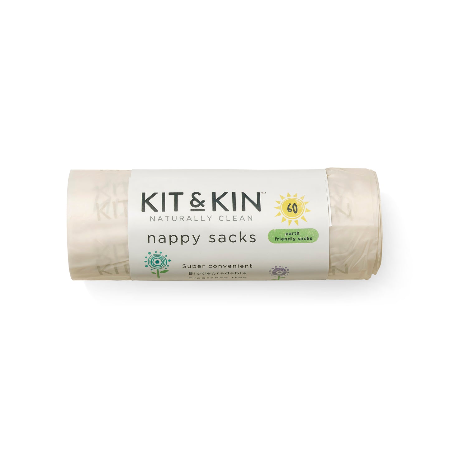 946295 Sáčky na plenky kompostovatelné 60 ks KIT & KIN-1