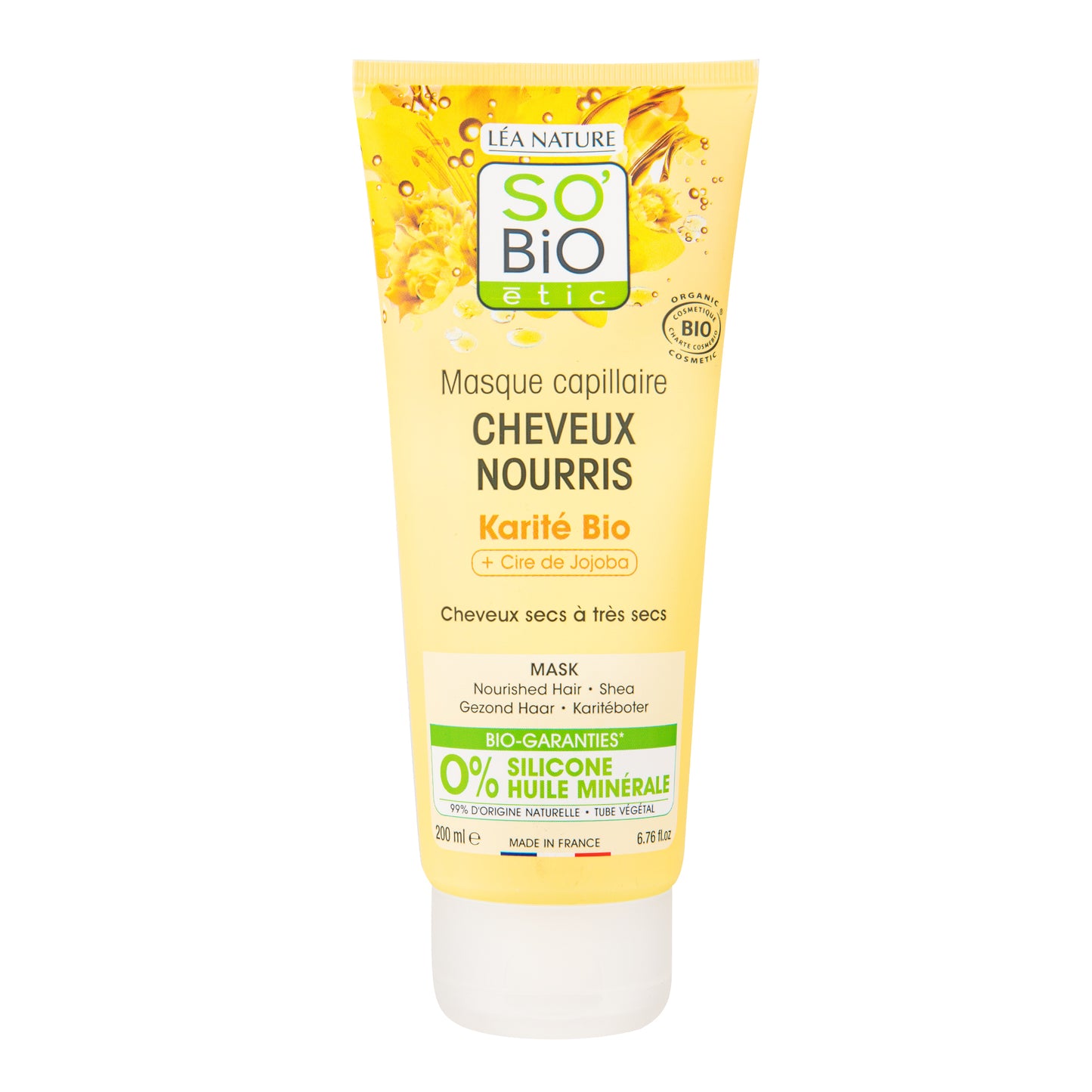 948814 Maska vlasová výživná s karité a jojobovým voskem 200 ml BIO SO’BiO étic-1