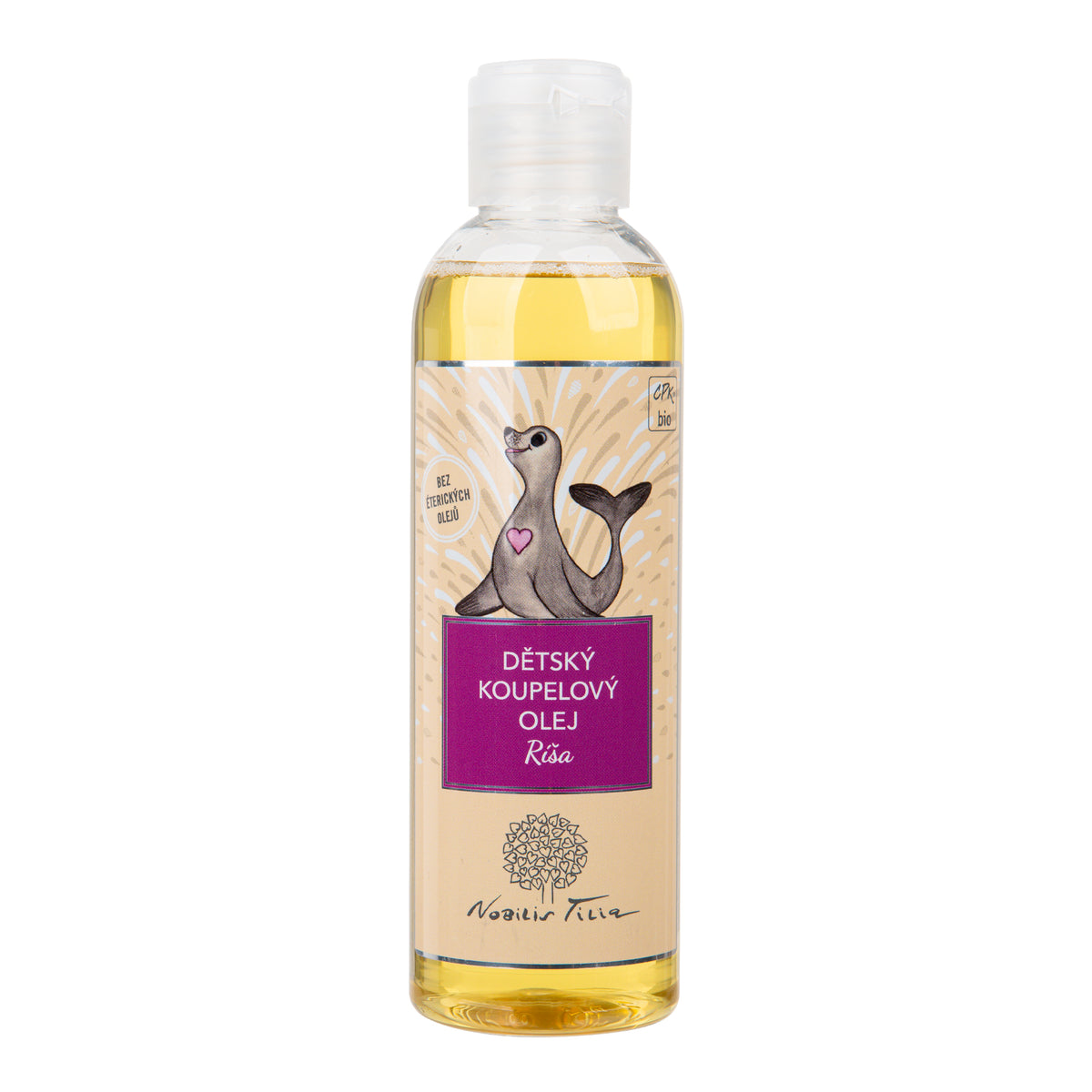 948817 Olej dětský koupelový Ríša 200 ml BIO NOBILIS TILIA-1