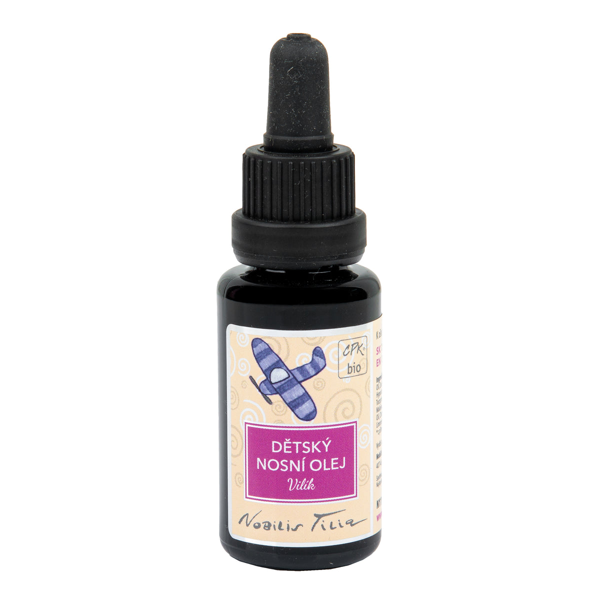 949523 Olej nosní dětský Vilík 20 ml BIO NOBILIS TILIA-1