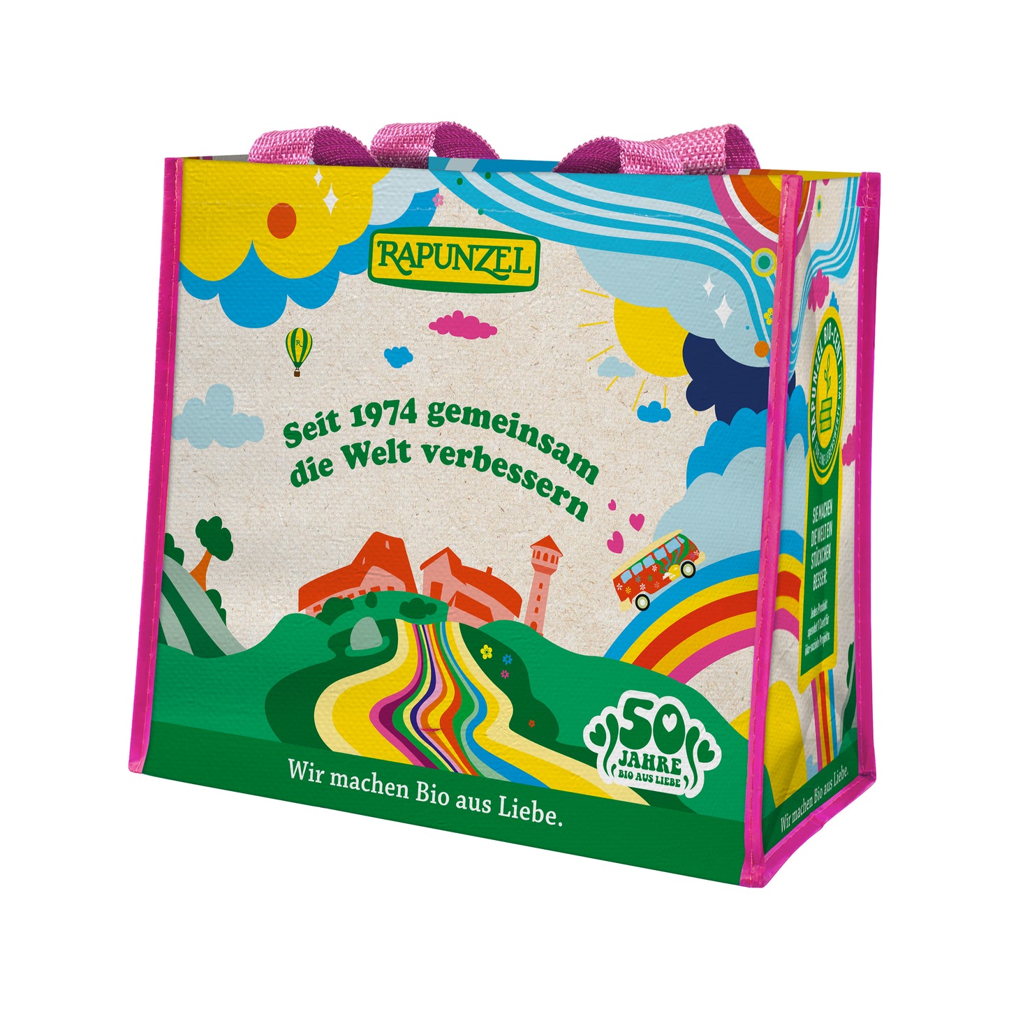 982212 Taška pevná z recyklovaného PET velká RAPUNZEL-1