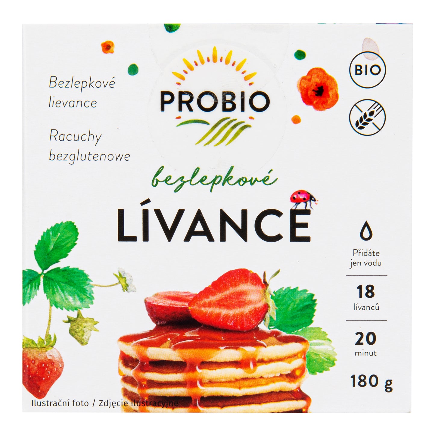 STOP46 Lívance bezlepkové 180 g BIO PROBIO-1