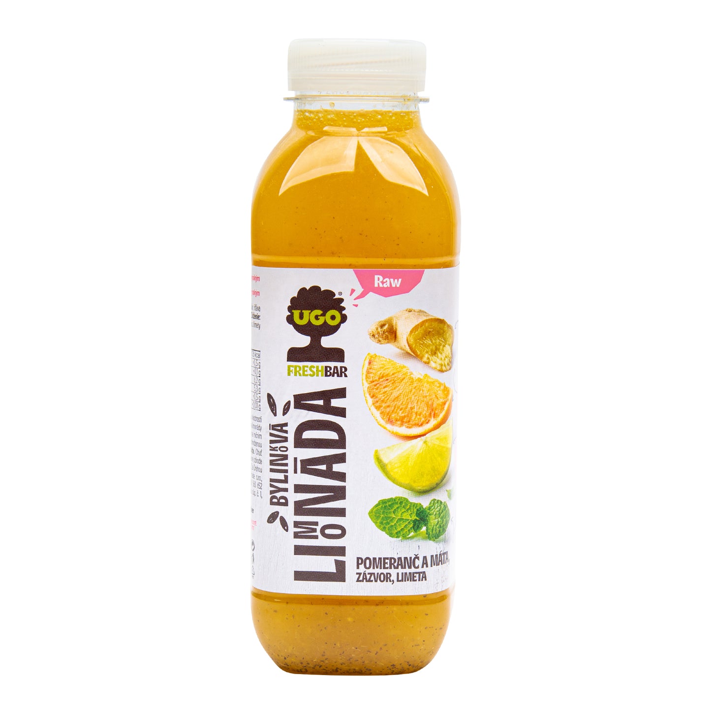 719019 Limonáda pomeranč/máta 500 ml UGO-1