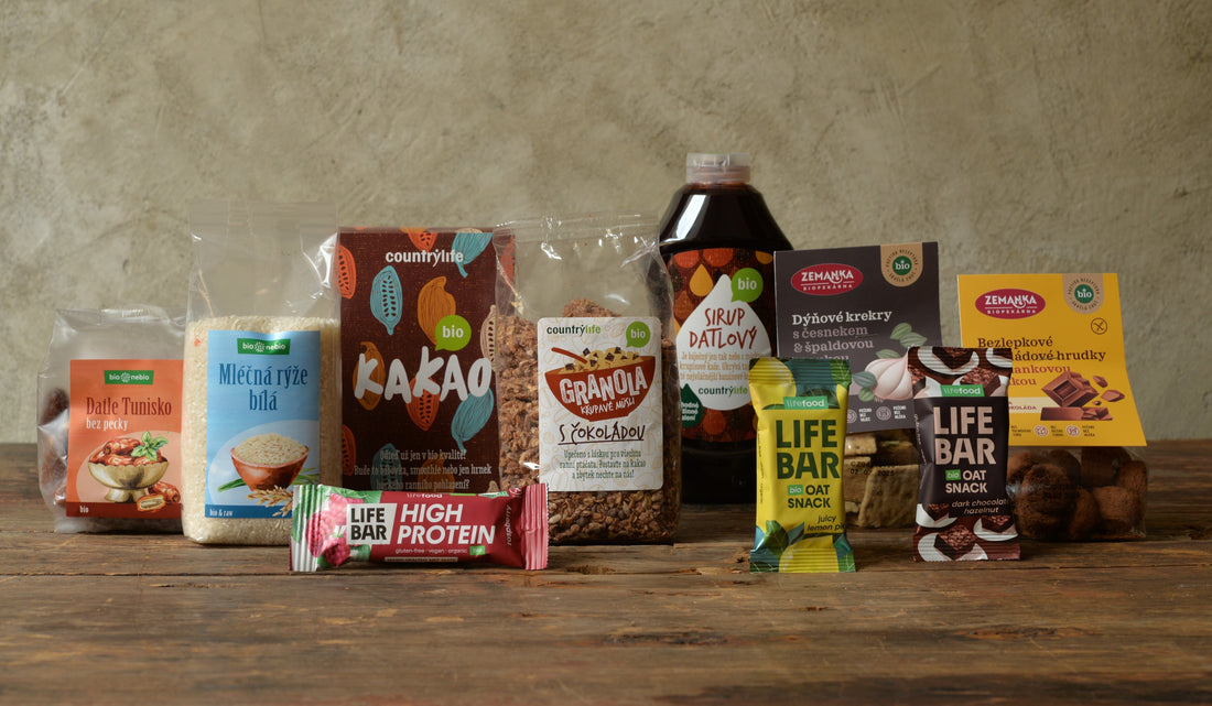 Sortiment optimalizujeme - produkty  Bio nebio a Country Life pokračují