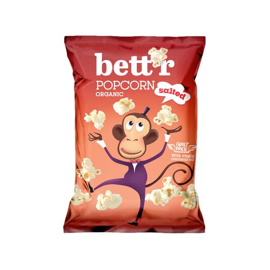 110092 Popcorn s mořskou solí 60 g BIO   BETT´R-1