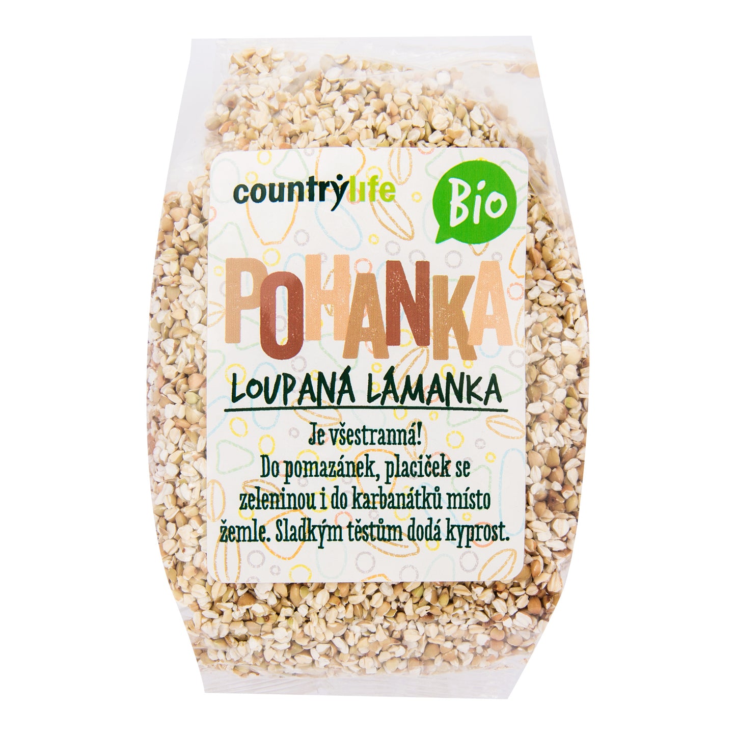 111017 Pohanka loupaná lámanka 400 g BIO   COUNTRY LIFE-1