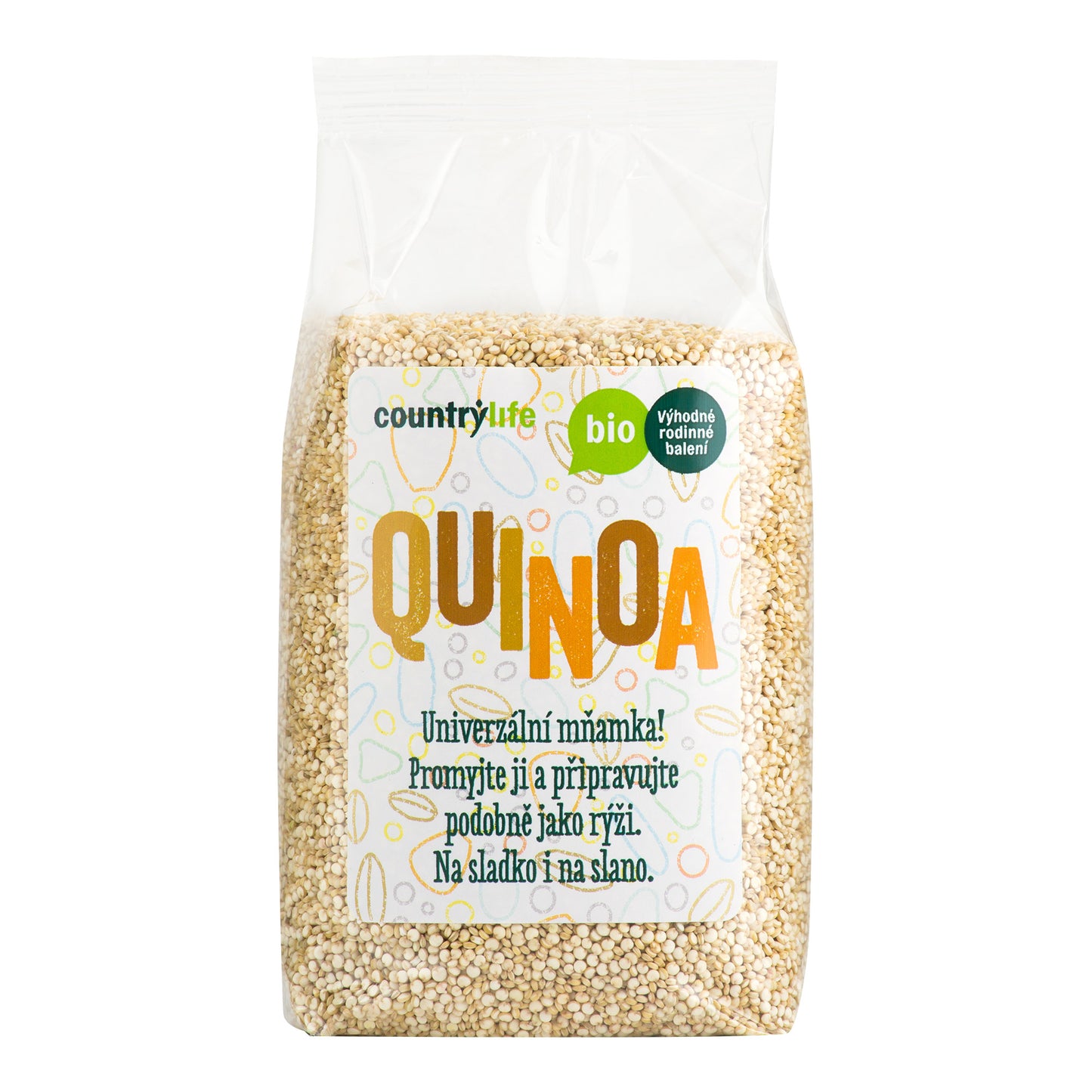 111077 Quinoa 500 g BIO   COUNTRY LIFE-1