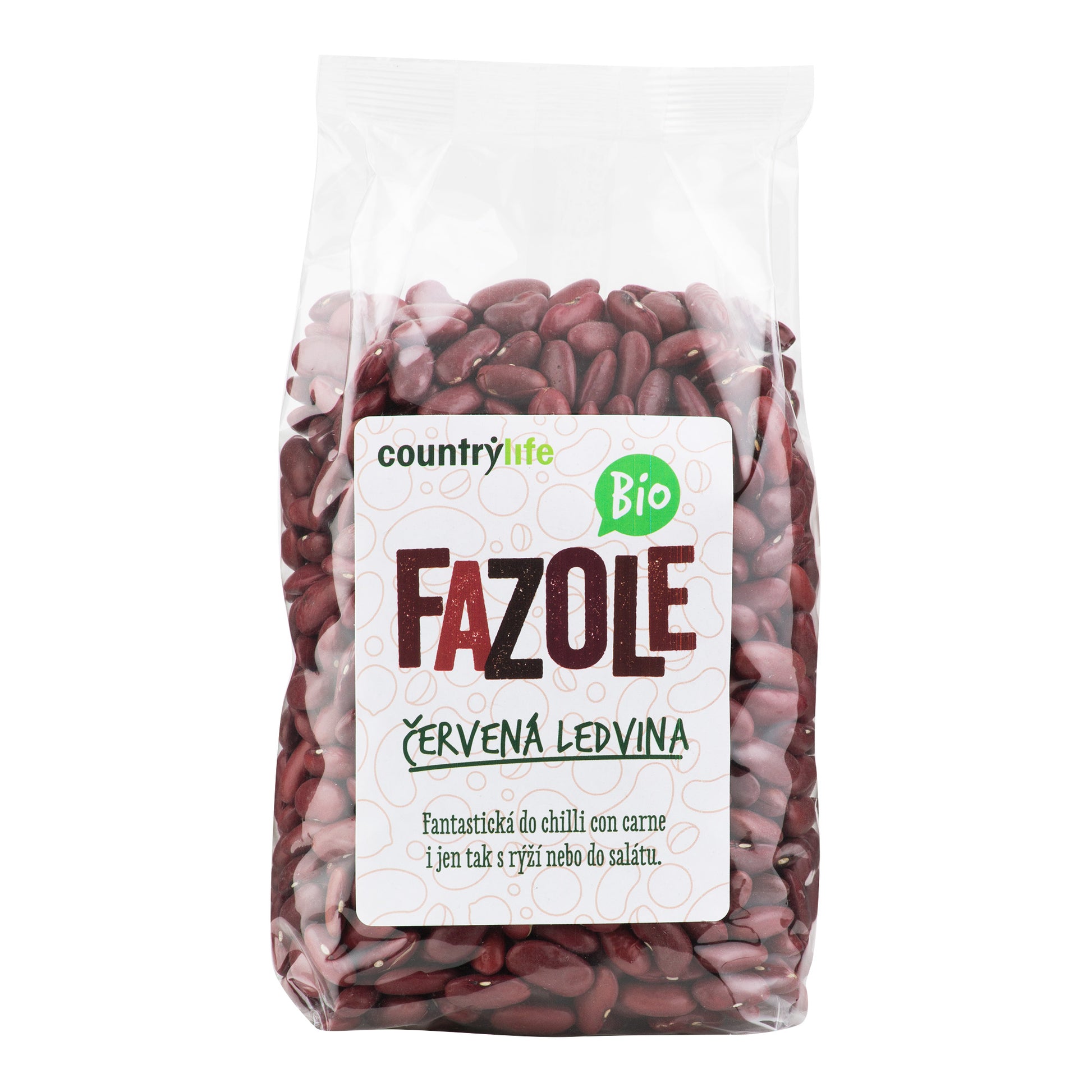 120017 Fazole červená ledvina 500 g BIO   COUNTRY LIFE-1