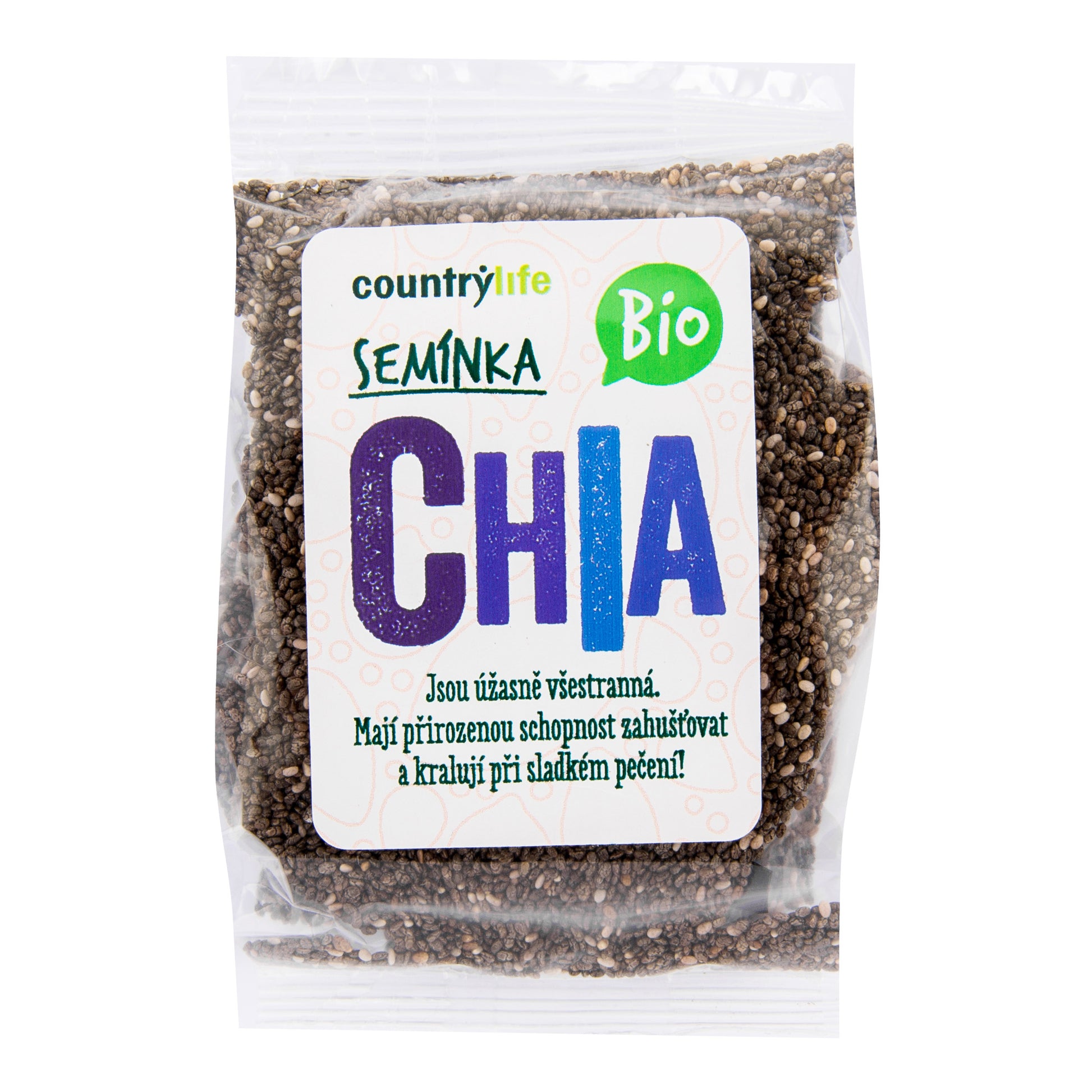 130047 Chia semínka 100 g BIO   COUNTRY LIFE-1