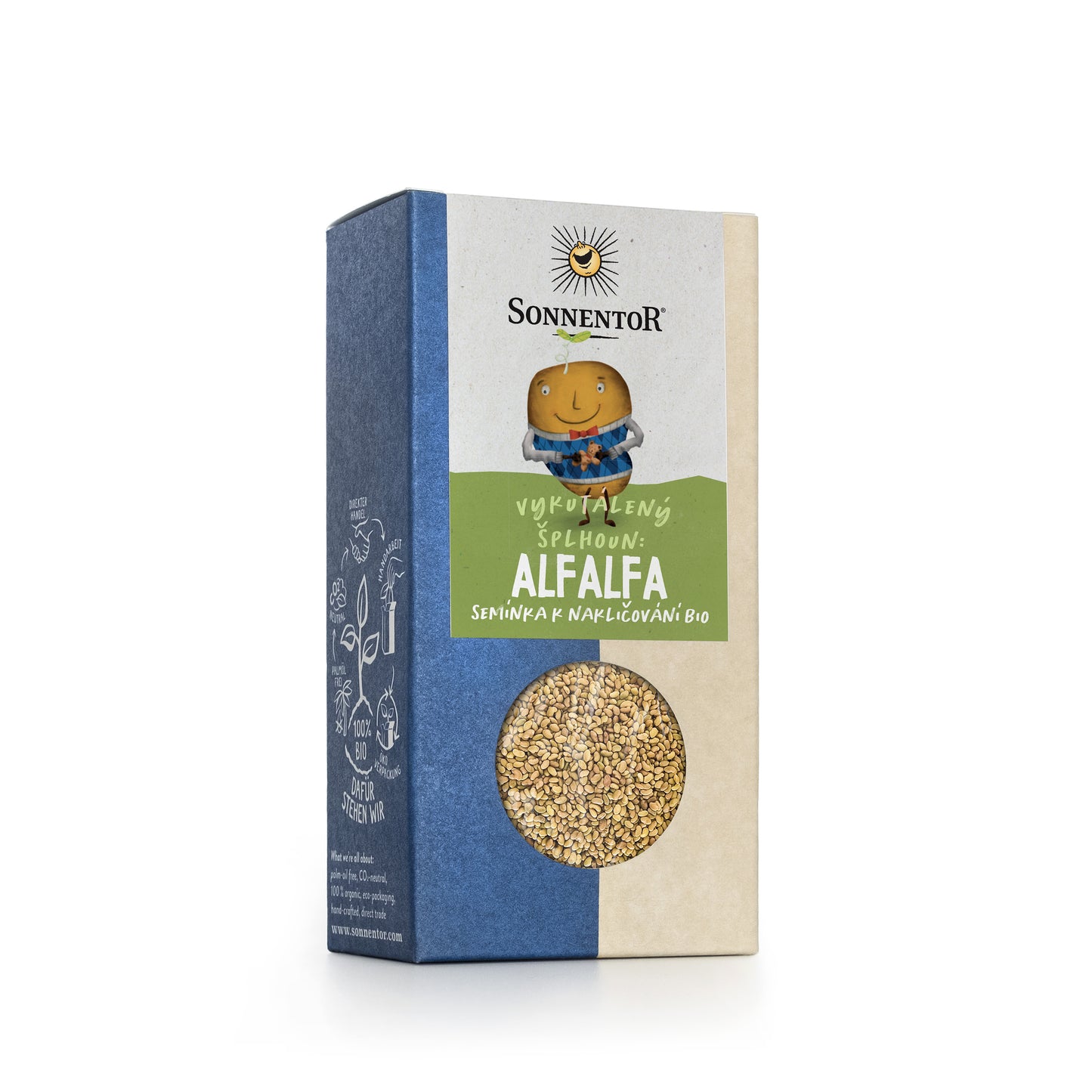 130051 Alfalfa semínka vojtěšky 120 g BIO   SONNENTOR-1