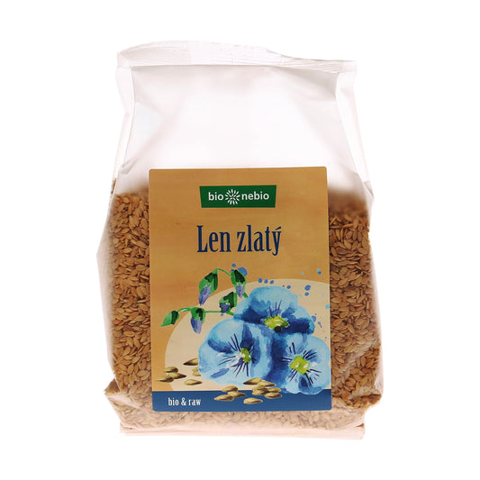 130127 Semínko lněné zlaté  300 g BIO   BIO NEBIO-1