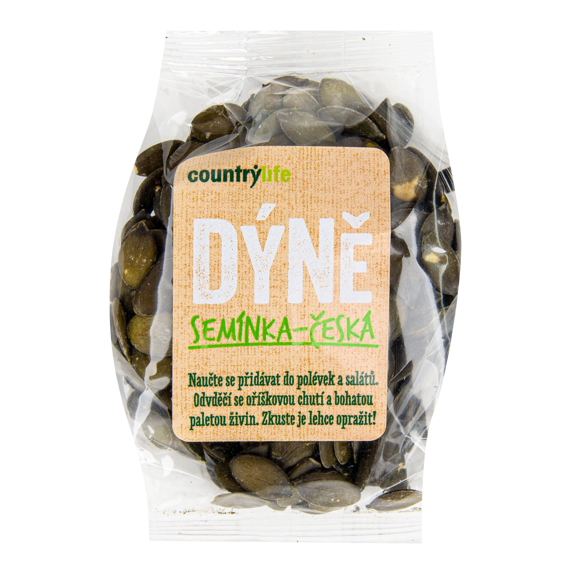 132011 Dýňová semínka česká 100 g   COUNTRY LIFE-1