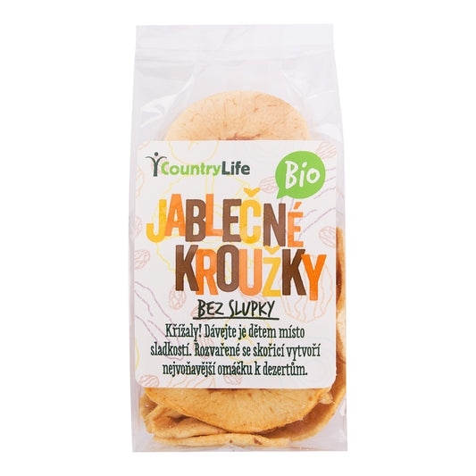150003 Jablečné kroužky bez slupky 60 g BIO   COUNTRY LIFE-1