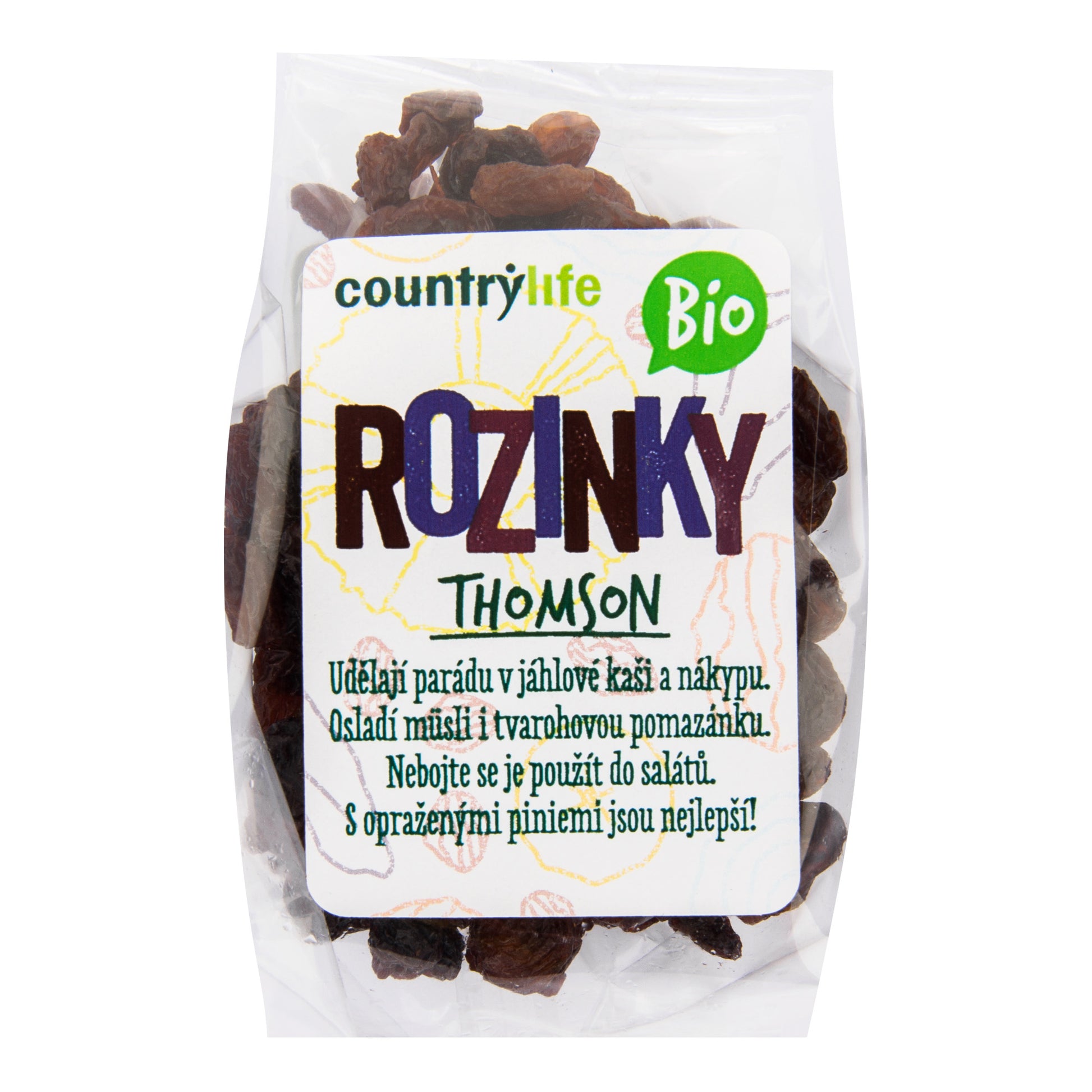 150020 Rozinky Thomson 100 g BIO   COUNTRY LIFE-1