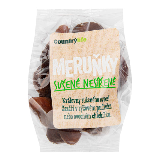 152035 Meruňky sušené nesířené 100 g   COUNTRY LIFE-1