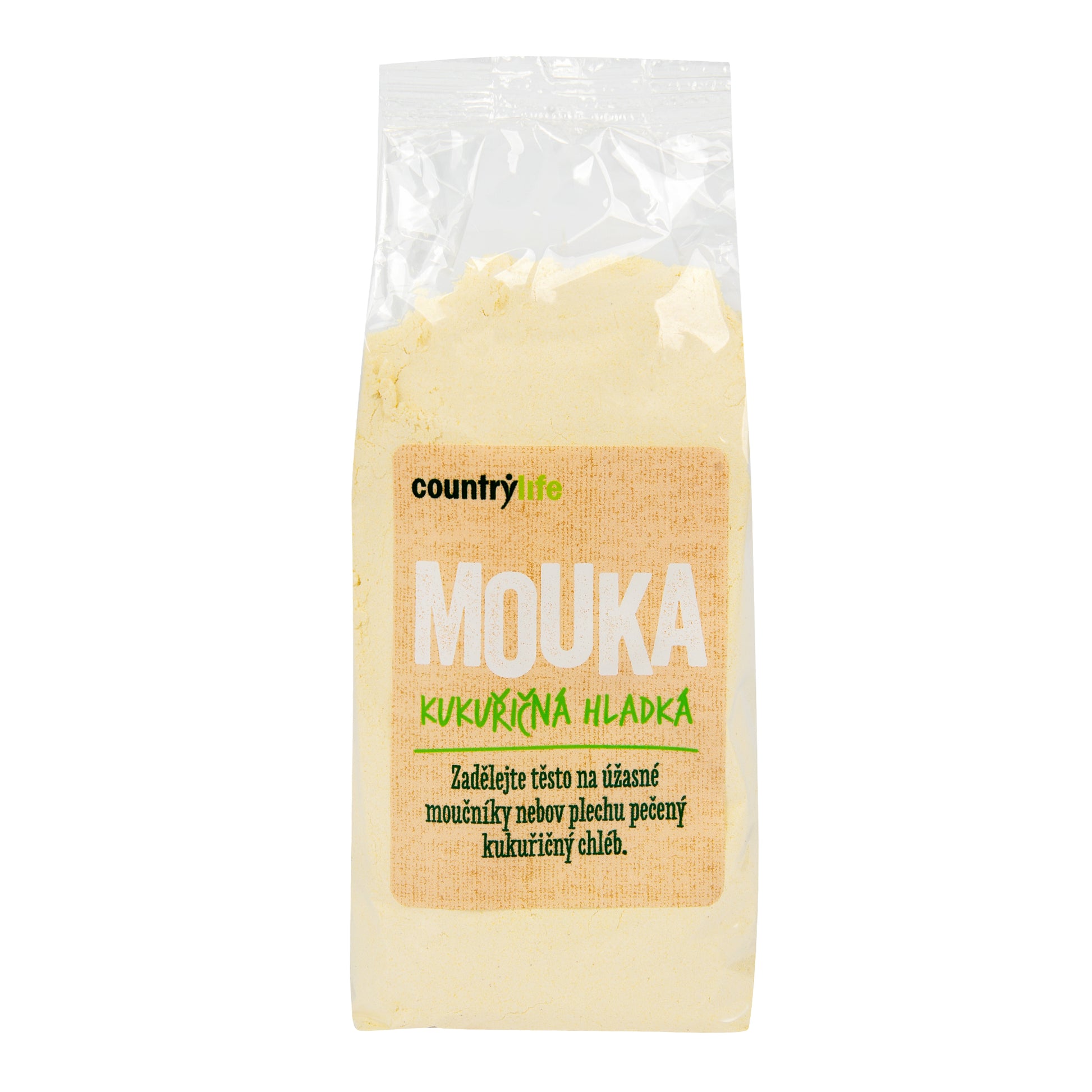 213004 Mouka kukuřičná hladká 400 g   COUNTRY LIFE-1