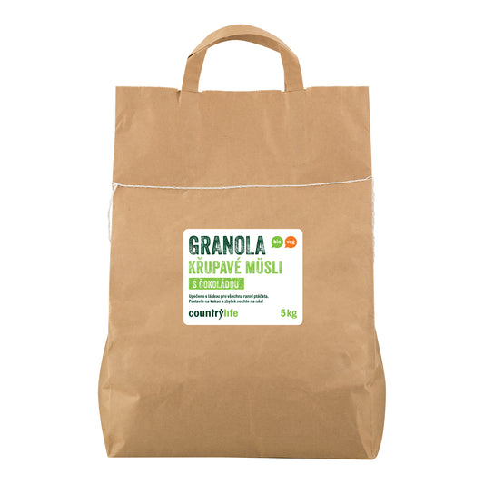 230133 Granola - Křupavé müsli s čokoládou 5 kg BIO   COUNTRY LIFE-1