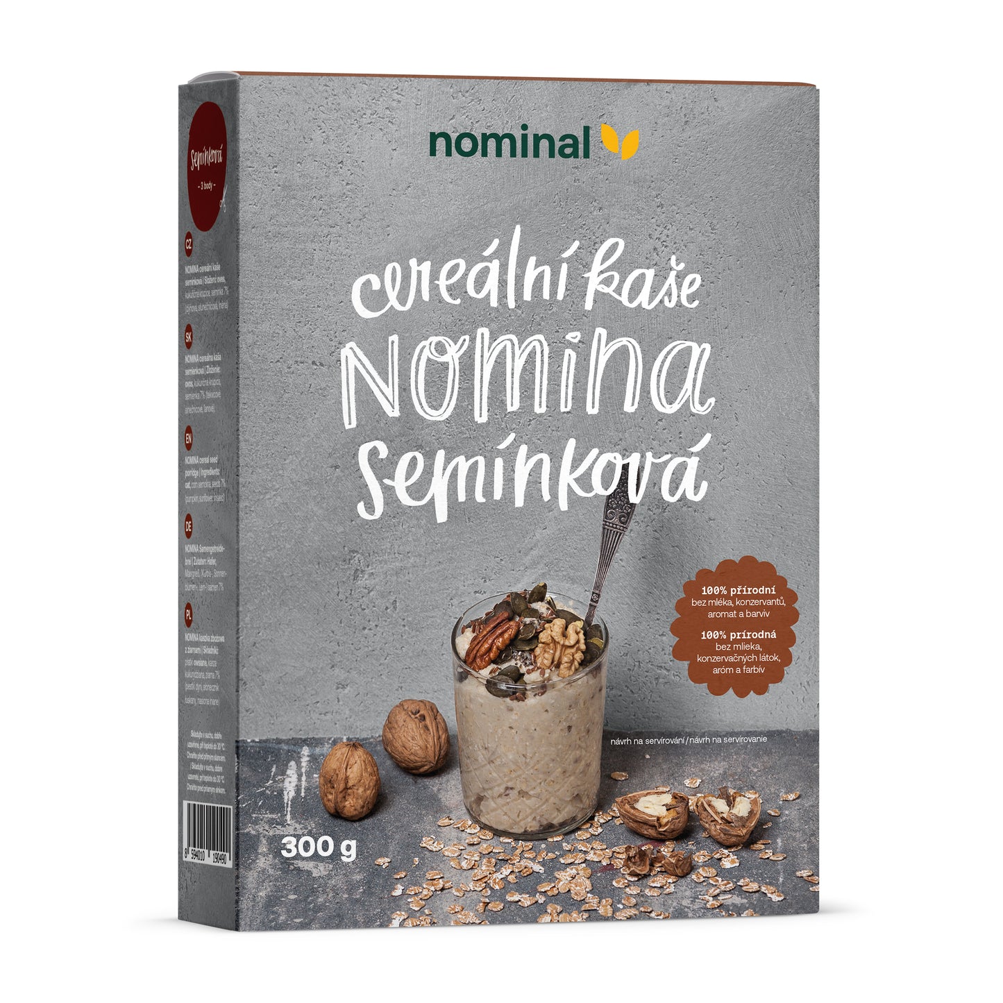 232014 Kaše semínková Nomina 300 g   NOMINAL-1