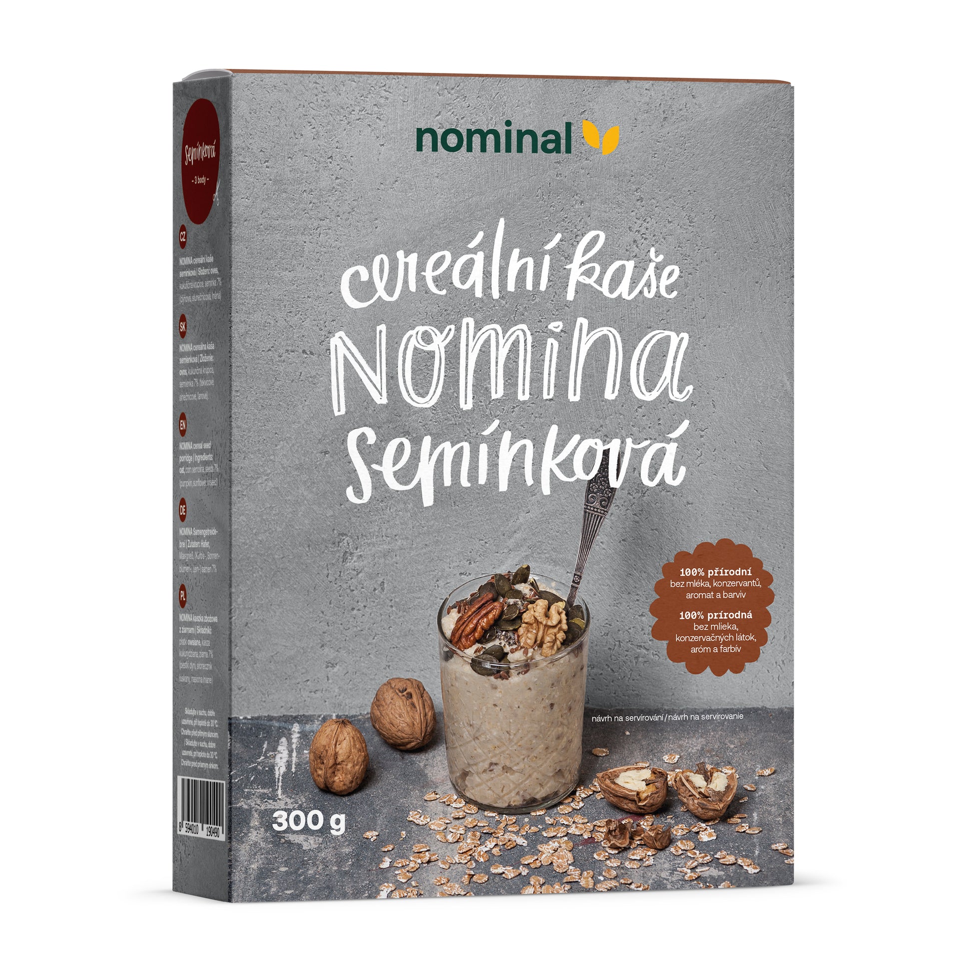 232014 Kaše semínková Nomina 300 g   NOMINAL-1