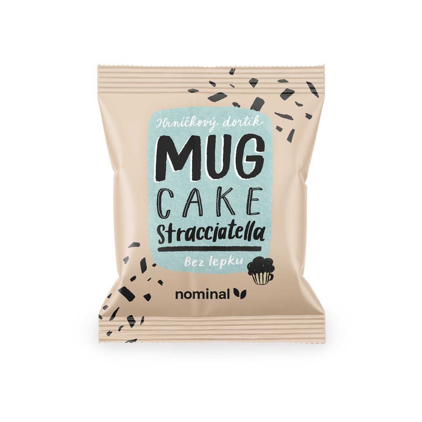 242025 Mug Cake stracciatella bezlepkový 60 g   NOMINAL-1