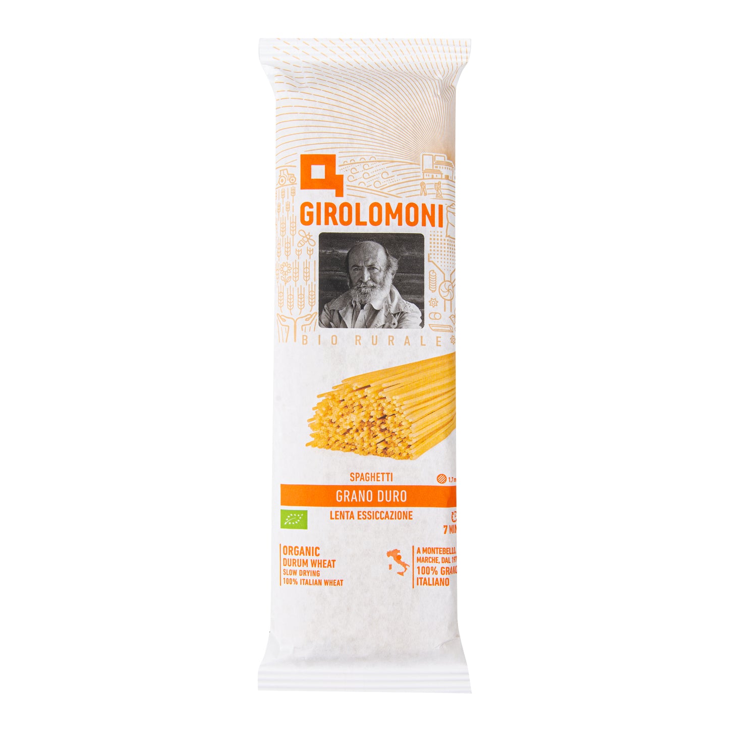 260112 Těstoviny špagety semolinové 1,7 mm 500 g BIO    GIROLOMONI-2