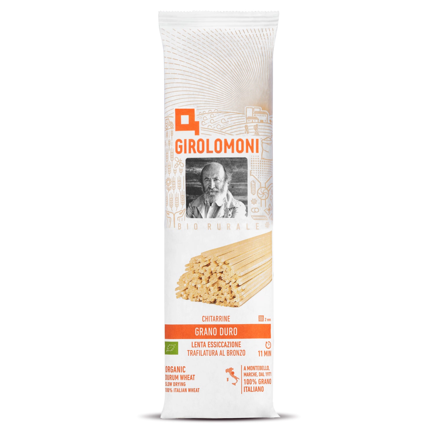 260150 Těstoviny chitarrine semolinové  500 g BIO   GIROLOMONI-1