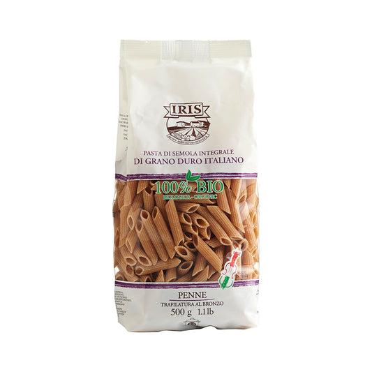 260194 Těstoviny penne celozrnné 500 g BIO   IRIS-1