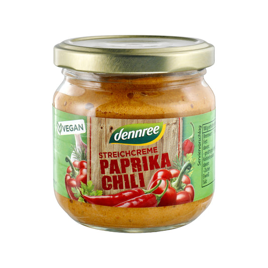 310033 Pomazánka paprika a chilli 180 g BIO   DENNREE-1
