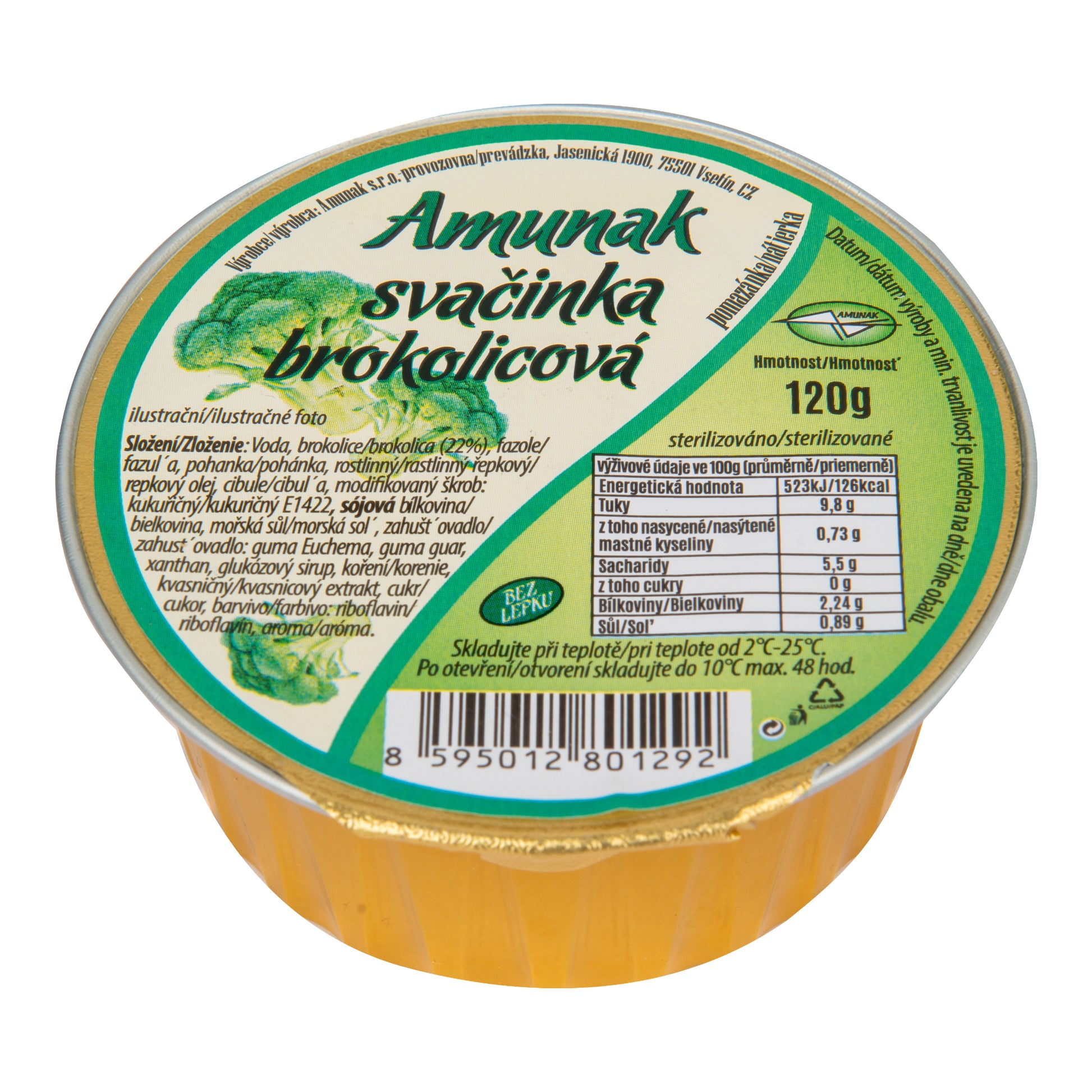 313009 Svačinka brokolicová 120 g   AMUNAK-1