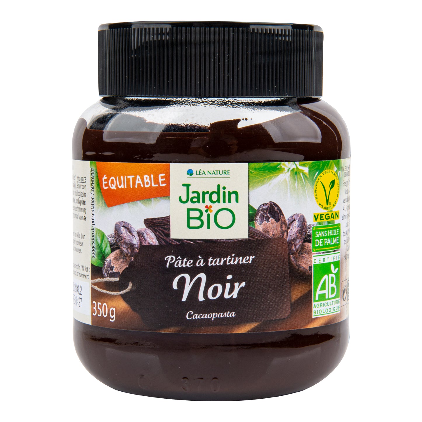 320012 Pomazánka kakaová tmavá 350 g BIO  JARDIN BIO-1
