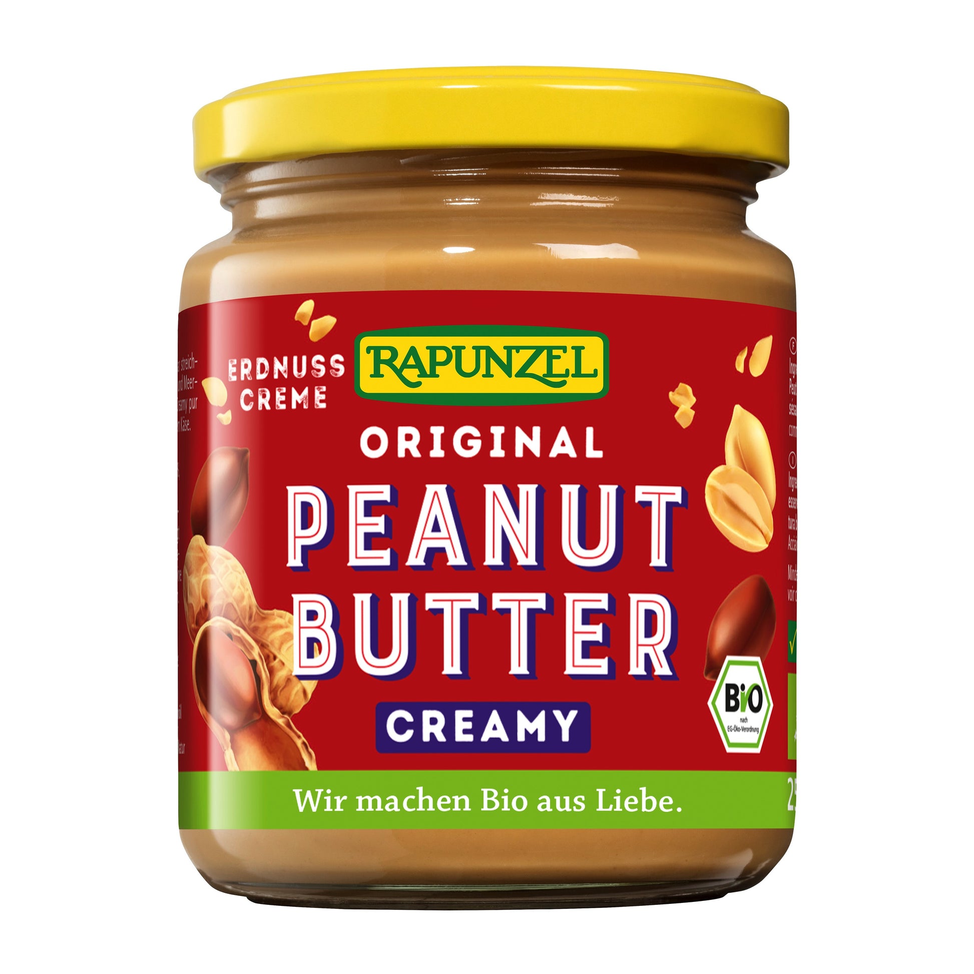 325351 Pomazánka arašídová jemná 250 g BIO   RAPUNZEL-1