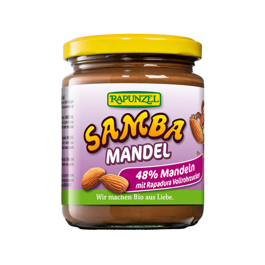 325376 Pomazánka mandlová SAMBA 250 g BIO   RAPUNZEL-1