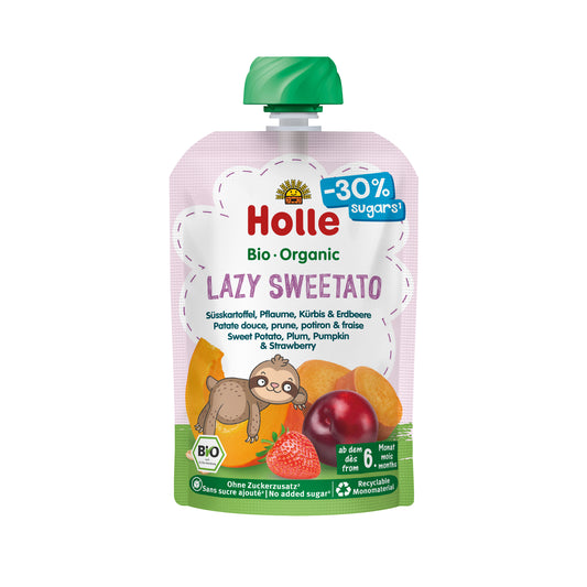 330140 Příkrm batát, švestka, dýně, jahoda - kapsička 100 g BIO   HOLLE-1