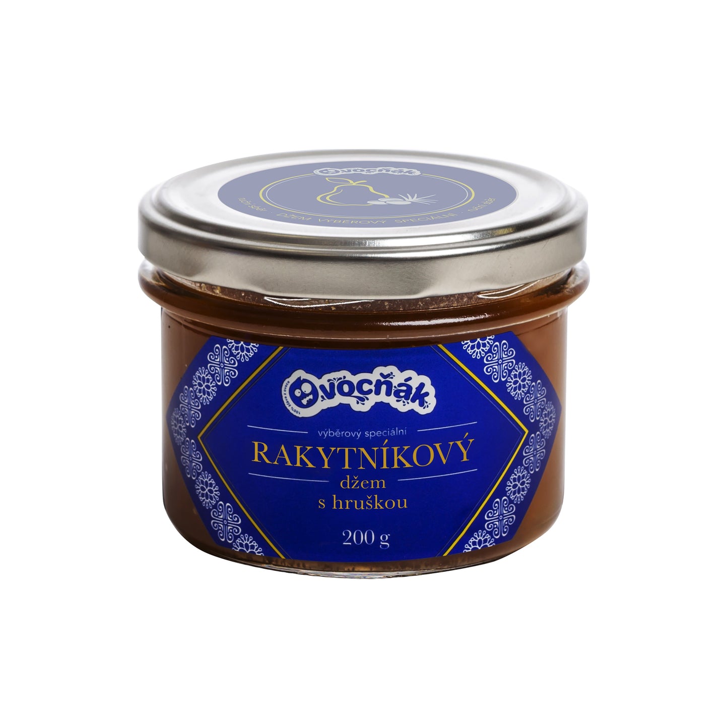 332062 Rakytníkový džem s hruškou 200 g   OVOCŇÁK-1