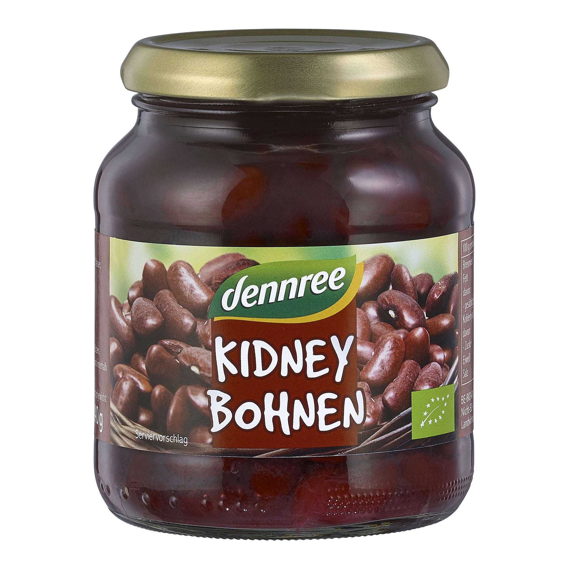 341063 Fazole červená ledvina ve slaném nálevu 360 g BIO   DENNREE-1
